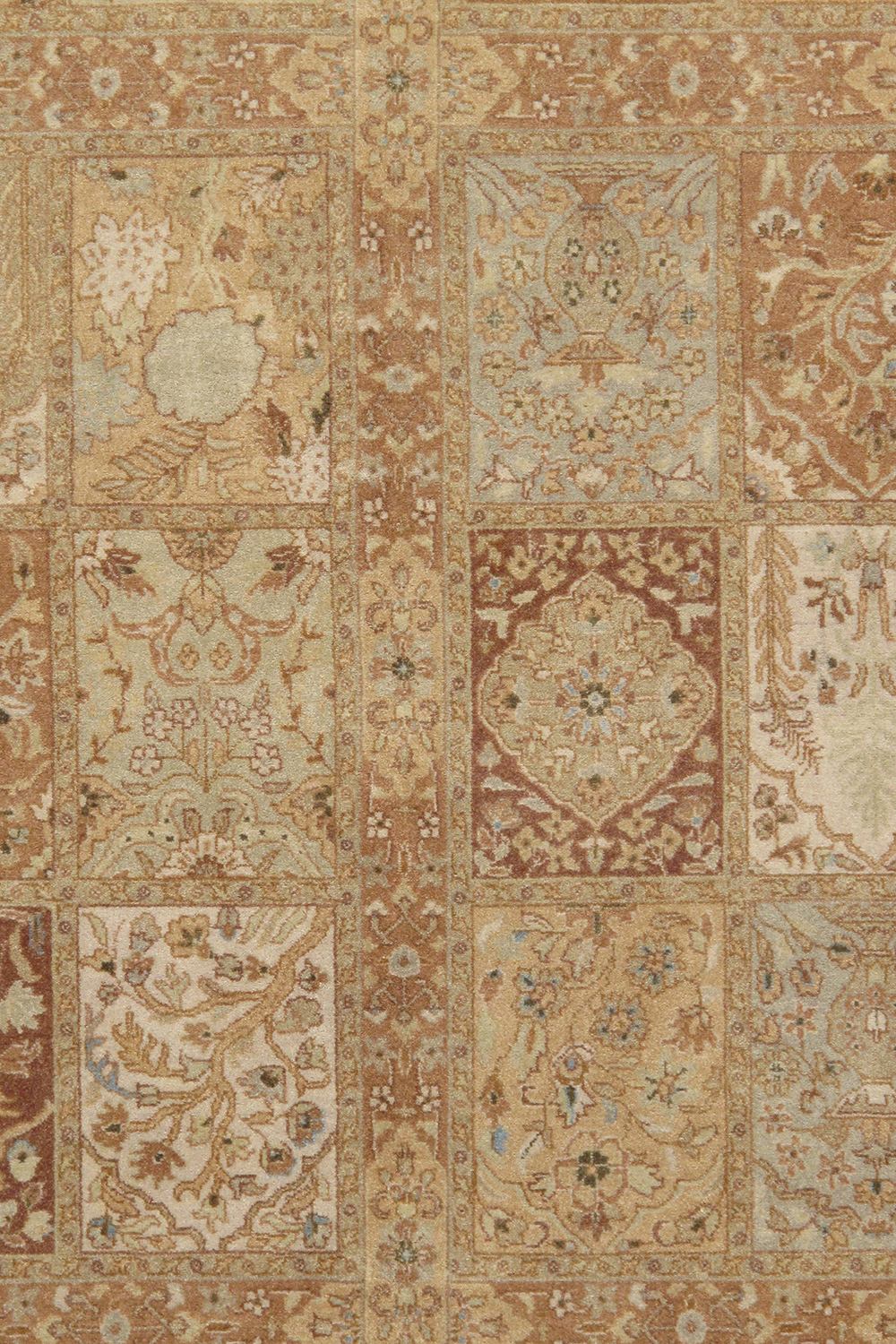 Pasargad Tabriz Collection Hand-Knotted Lamb's Wool Area Rug 110'' x 145'' (PP-1 9X12)