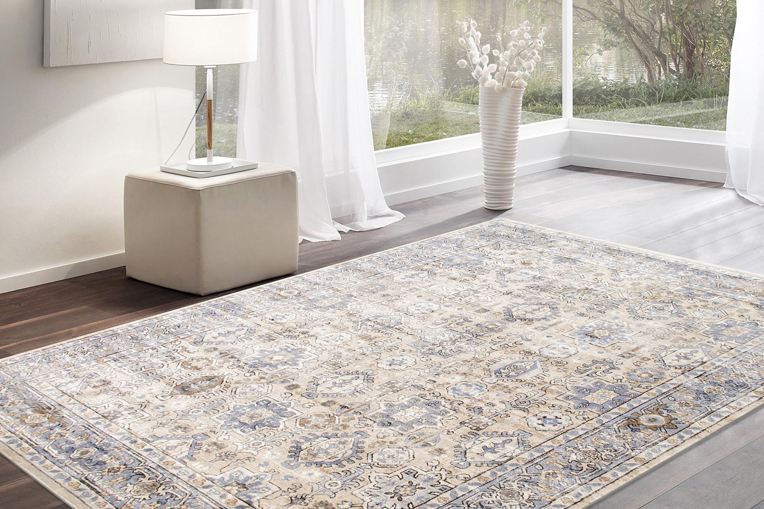 Pasargad™ Majestic Design Power Loom Area Rug (PRC-1022BB 12X15) - 144'' x 180''