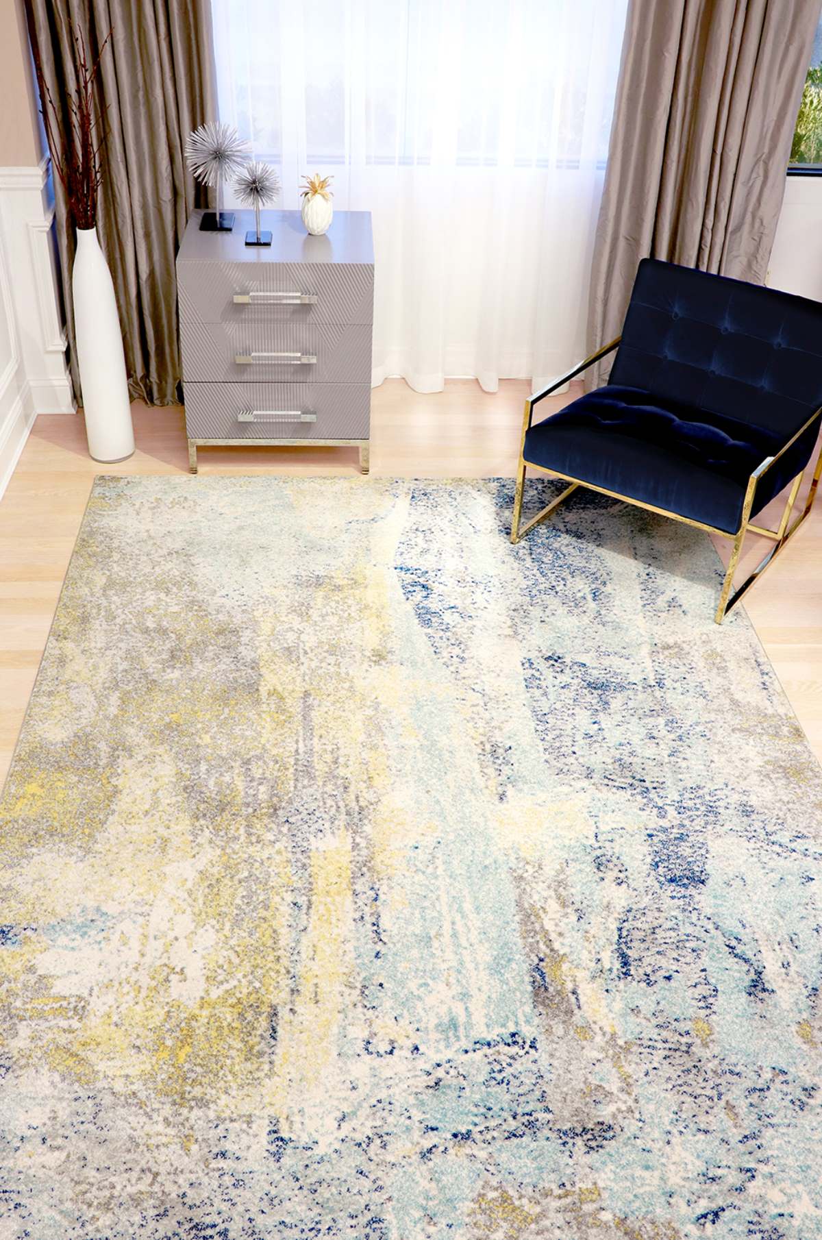 Pasargad - Chelsea Design Power Loom Area Rug PRC-5588BS