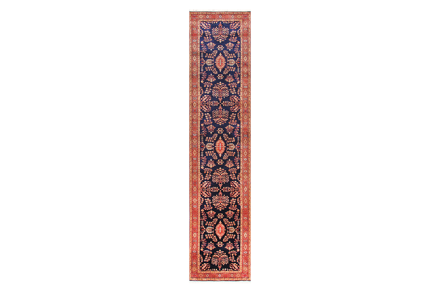 Pasargad - Peacok Thrn Sarouk Collection Hand-Knotted Lamb's Wool Area Rug PS-2