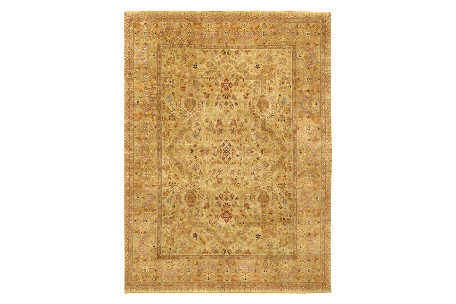 Pasargad - Tabriz Collection Hand-Knotted Lamb's Wool Area Rug PS-20