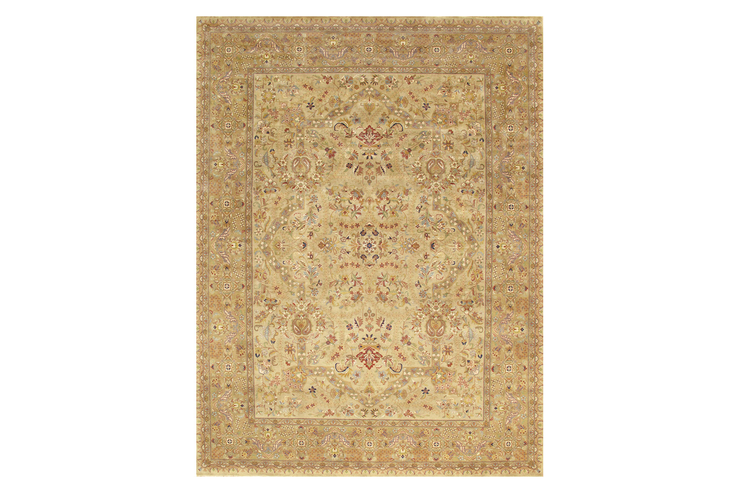 Pasargad - Tabriz Collection Hand-Knotted Lamb's Wool Area Rug PS-20