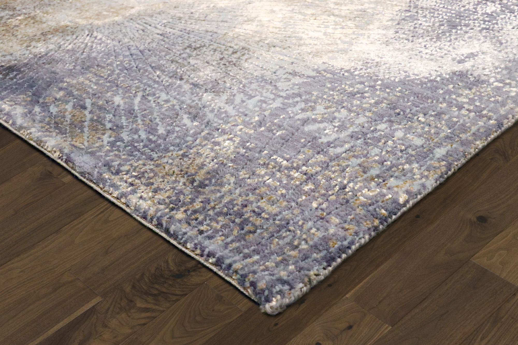 Pasargad - Cosmo Collection Hand-Knotted Silk/Wool Area Rug in Multi, 96" x 120" (ps-248 8x10)