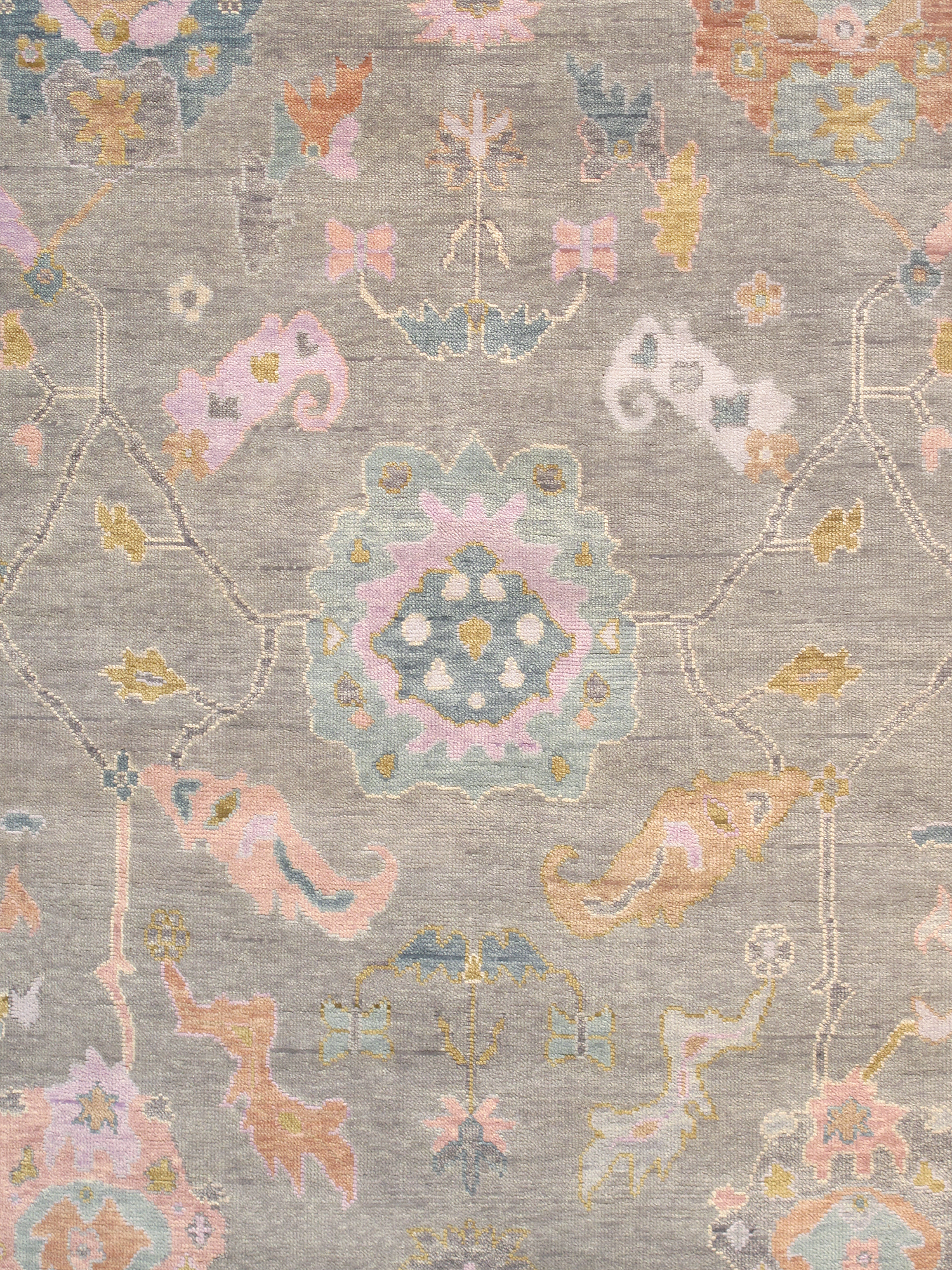 Pasargad - PSF-04 Oushak Collection Hand-Knotted Wool Area Rug