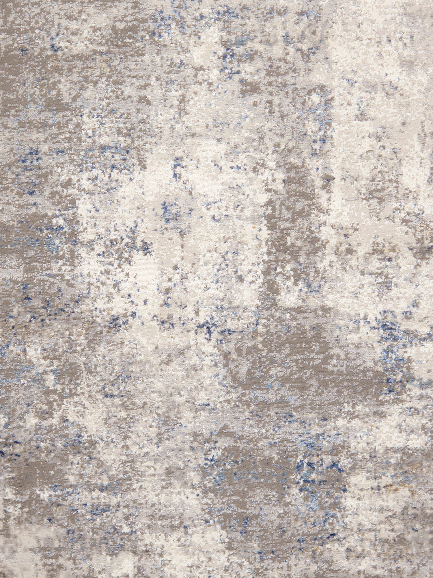 Pasargad Stella Collection Power-Loomed Polypropylene/Polyester Area Rug - Beige/L. Gray, 36" x 60" (pvha-46 3x5ovl)