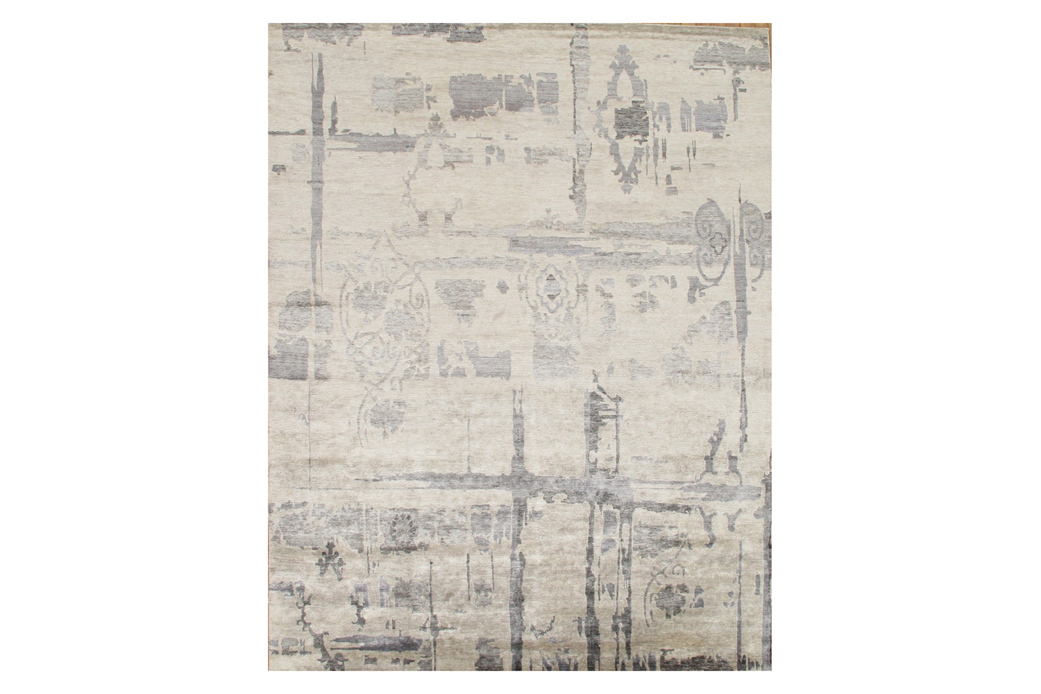 Pasargad - Modern Collection Hand-Knotted Silk Area Rug PZA-2