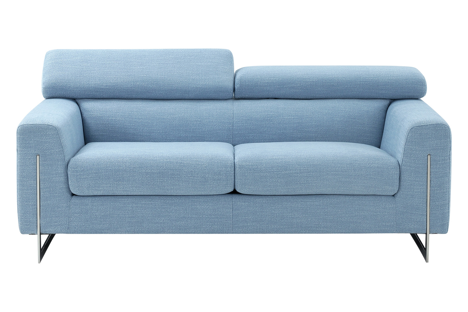 Pasargad - Serena Modern Blue Loveseat