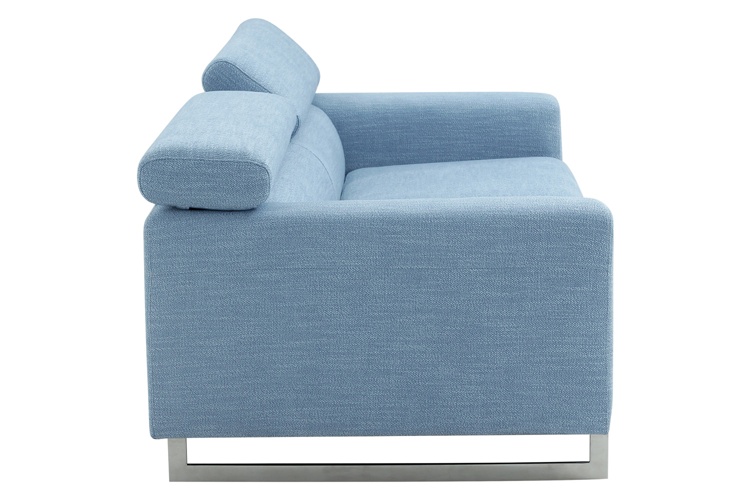 Pasargad - Serena Modern Blue Loveseat