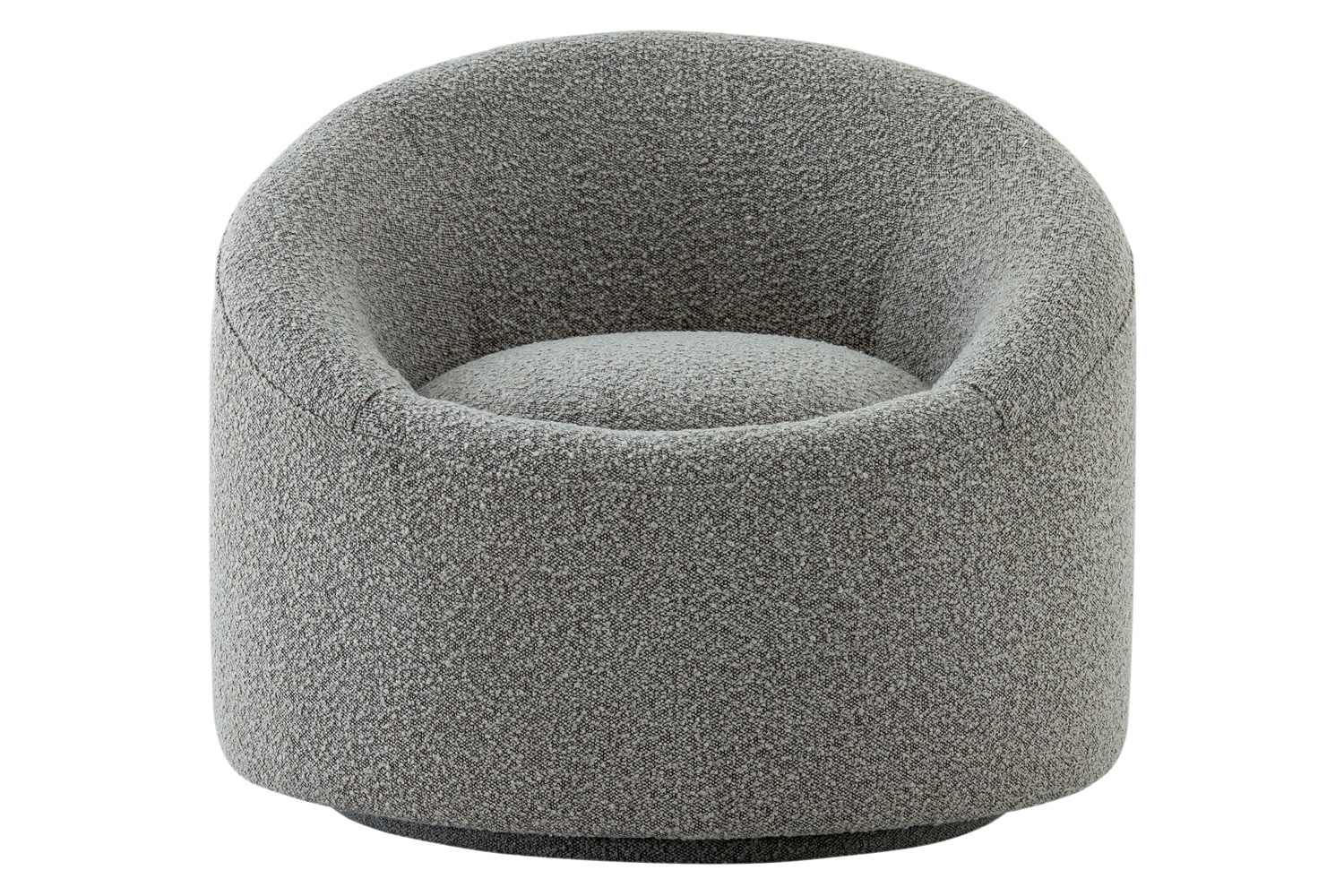 Pasargad™ Sienna Collection Modern Swivel Chair - Gray