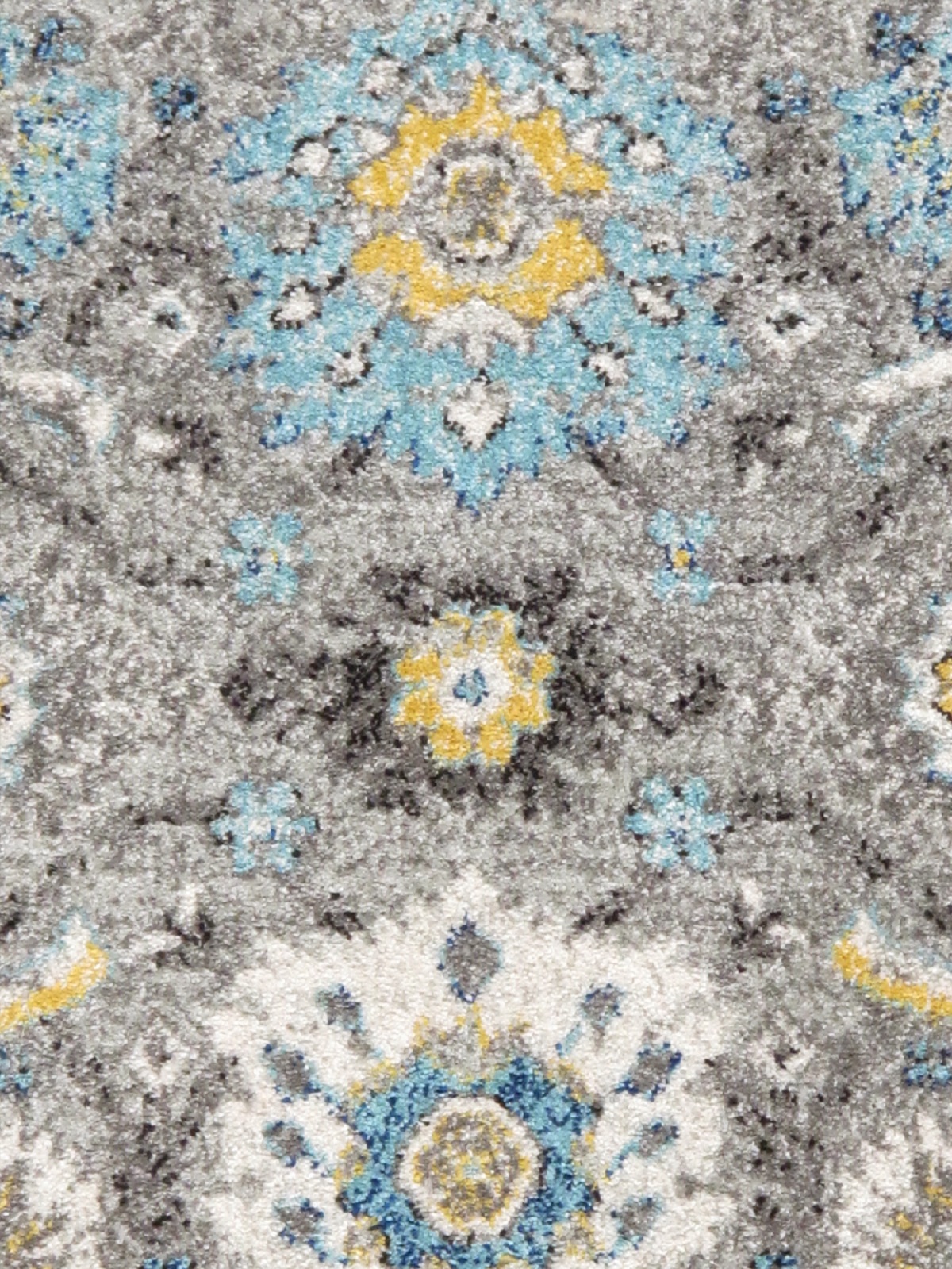 Pasargad Chelsea Collection Power-Loomed Polypropylene/Polyester Area Rug - Silver, 48" x 72" (rc-5586ss 4x6)