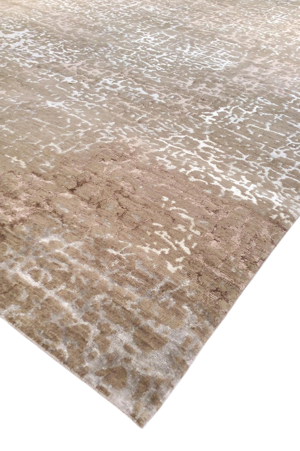 Pasargad - Modern Collection Hand-Knotted Silk and Wool Area Rug 24'' x 36'' (REFLECTION-3 2X3)