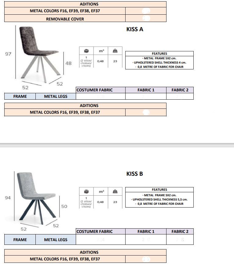 Pure Designs - Sibac Chairs