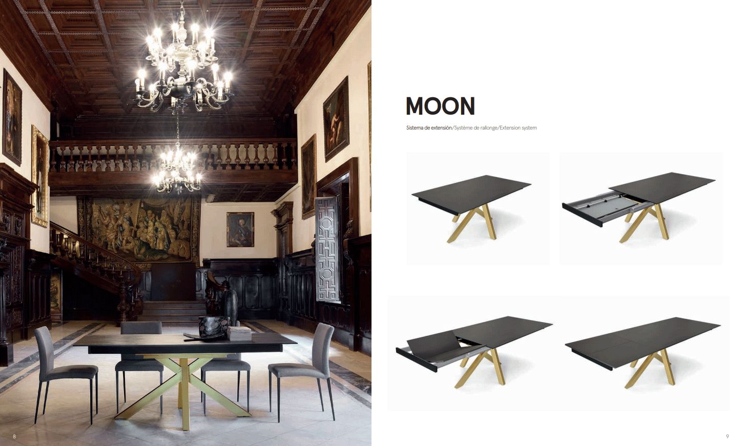 Pure Designs Moon Table 200x100