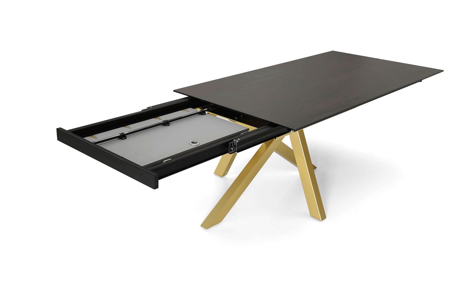 Pure Designs Nordic Table 200x100 W/2 Extensions