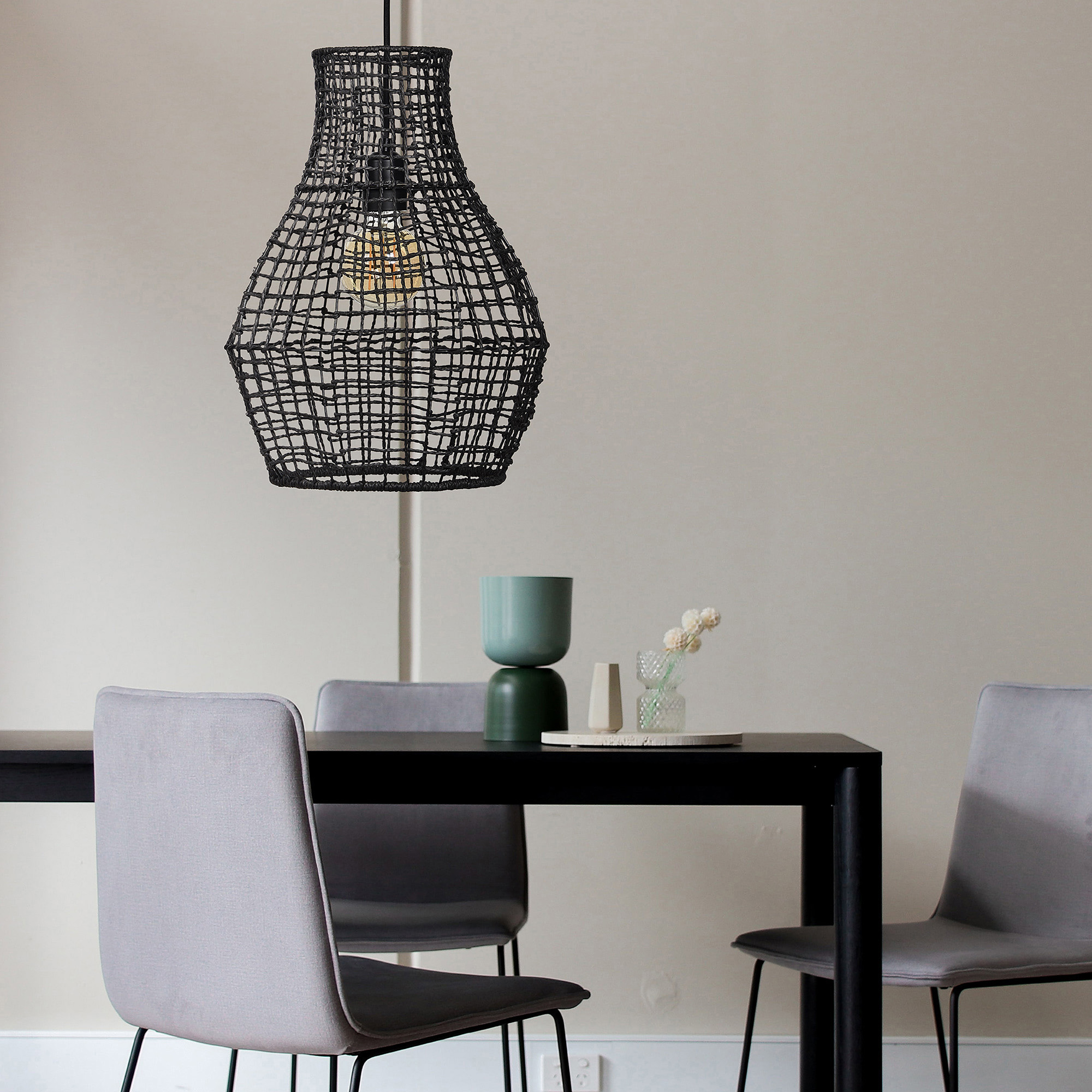 Renwil™ Akami Pendant Lighting - Black