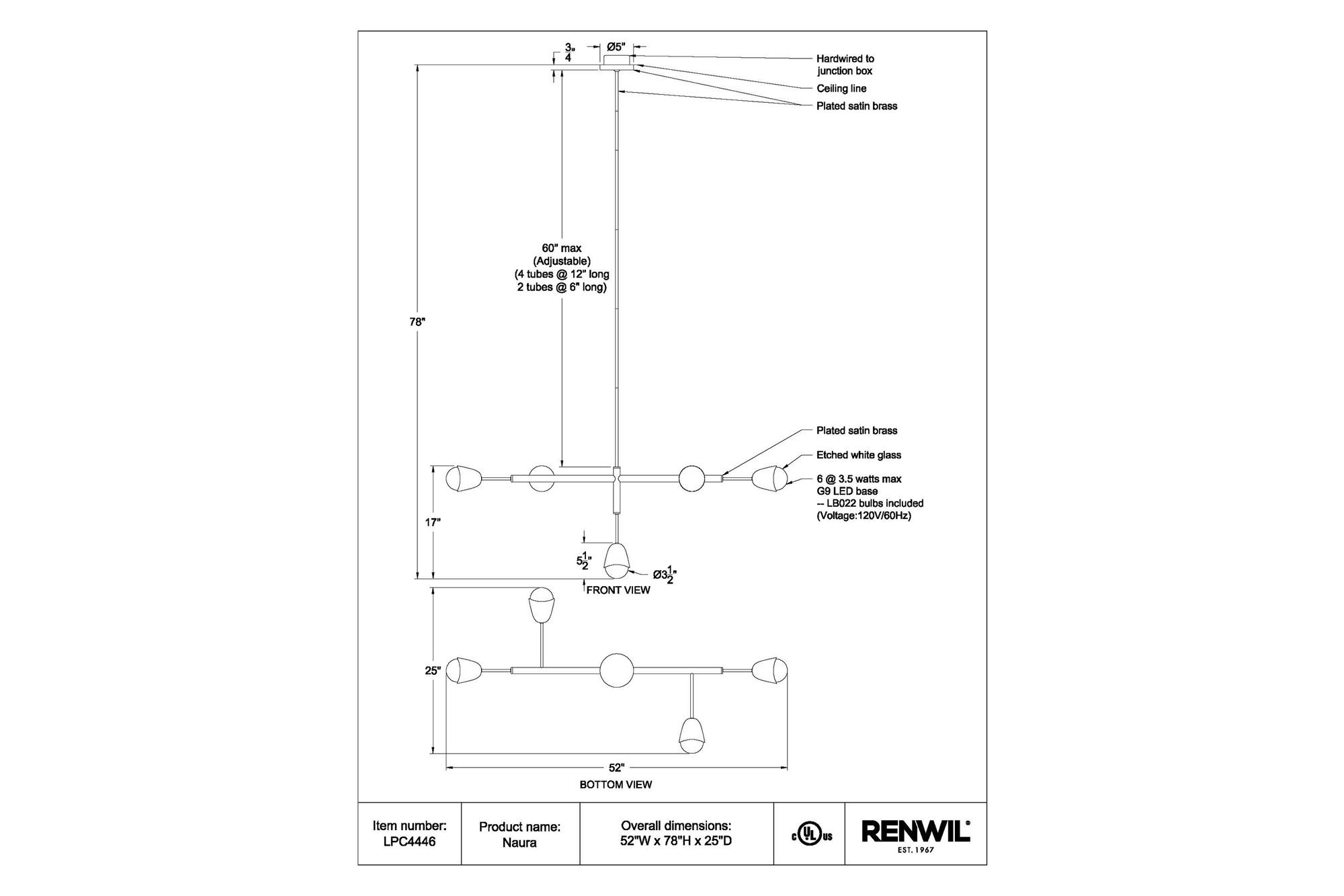 Renwil™ - Naura Pendant Lighting