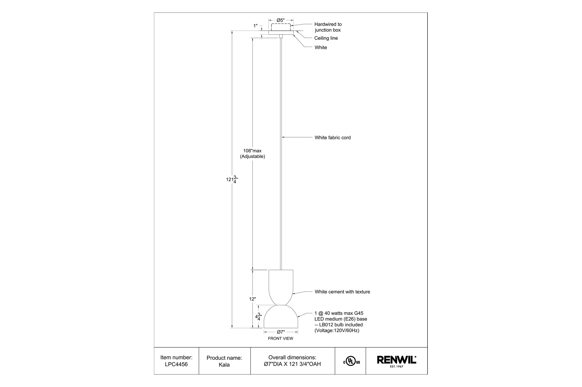 Renwil™ - Kala Pendant Lighting