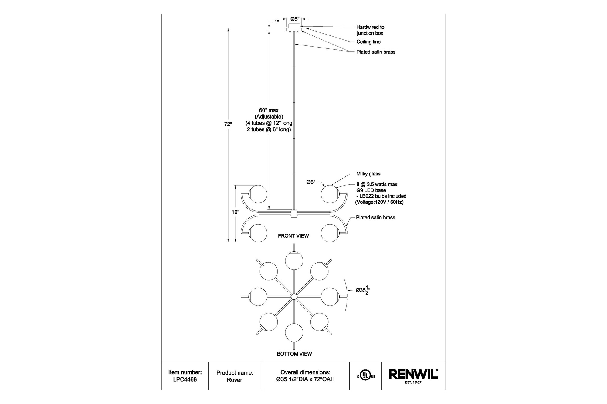 Renwil™ - Rover Pendant Lighting