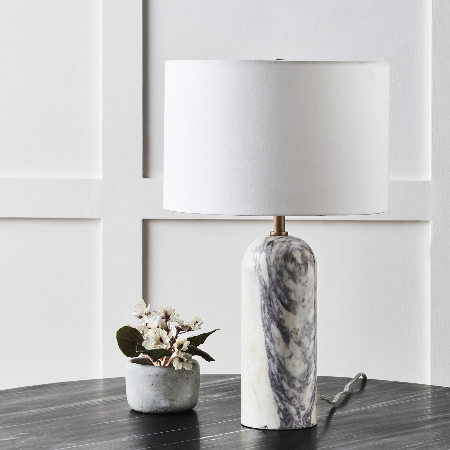 Renwil™ Arla Table Lamp - White Marble