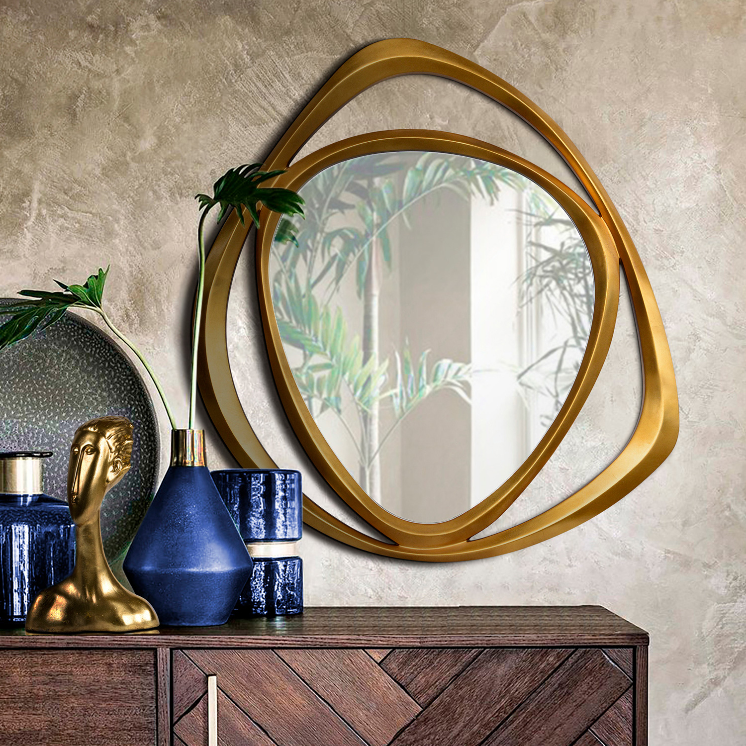 Renwil™ - Goldie Wall Mirror