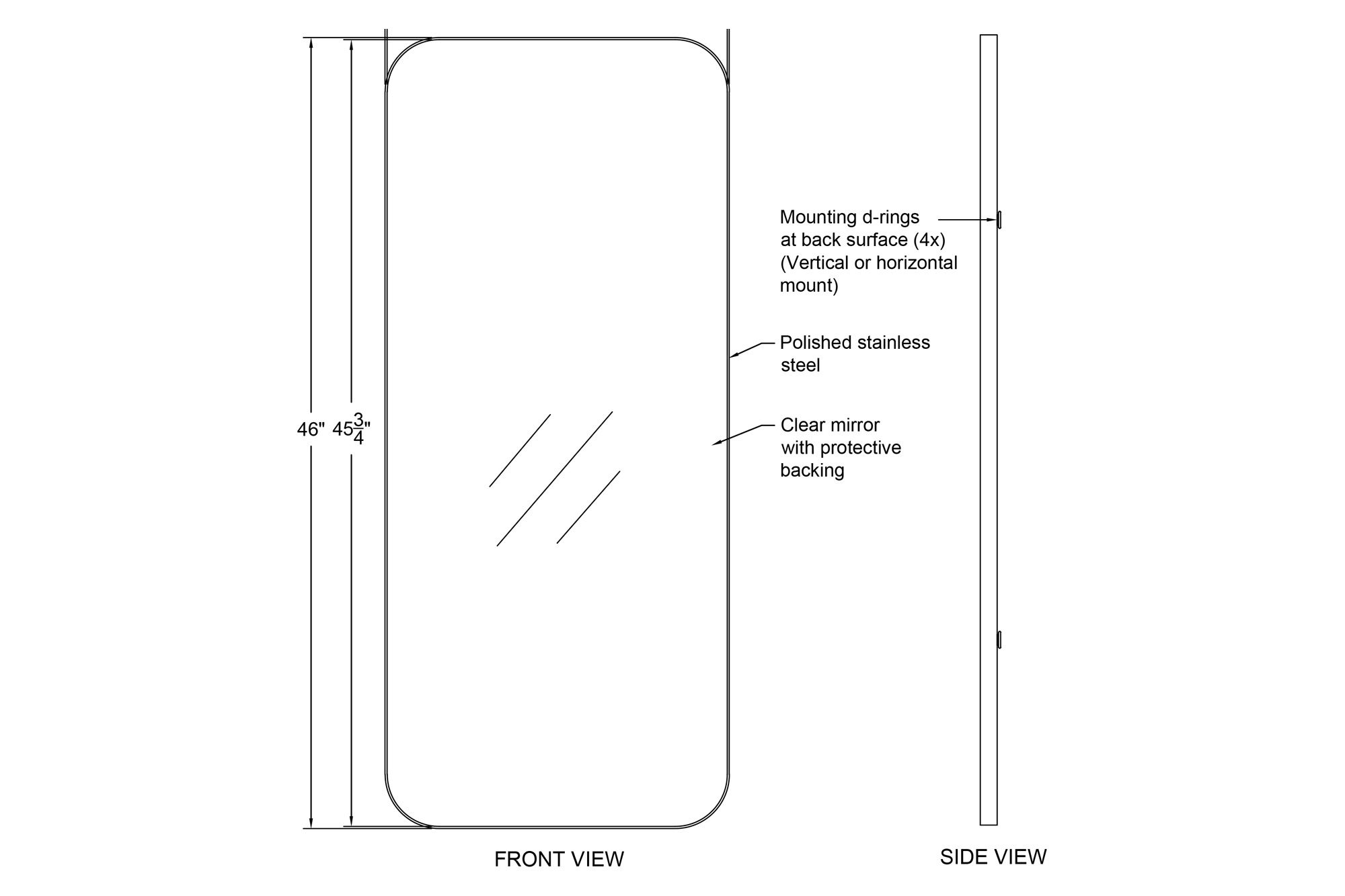 Renwil™ - Delphinus Wall Mirror