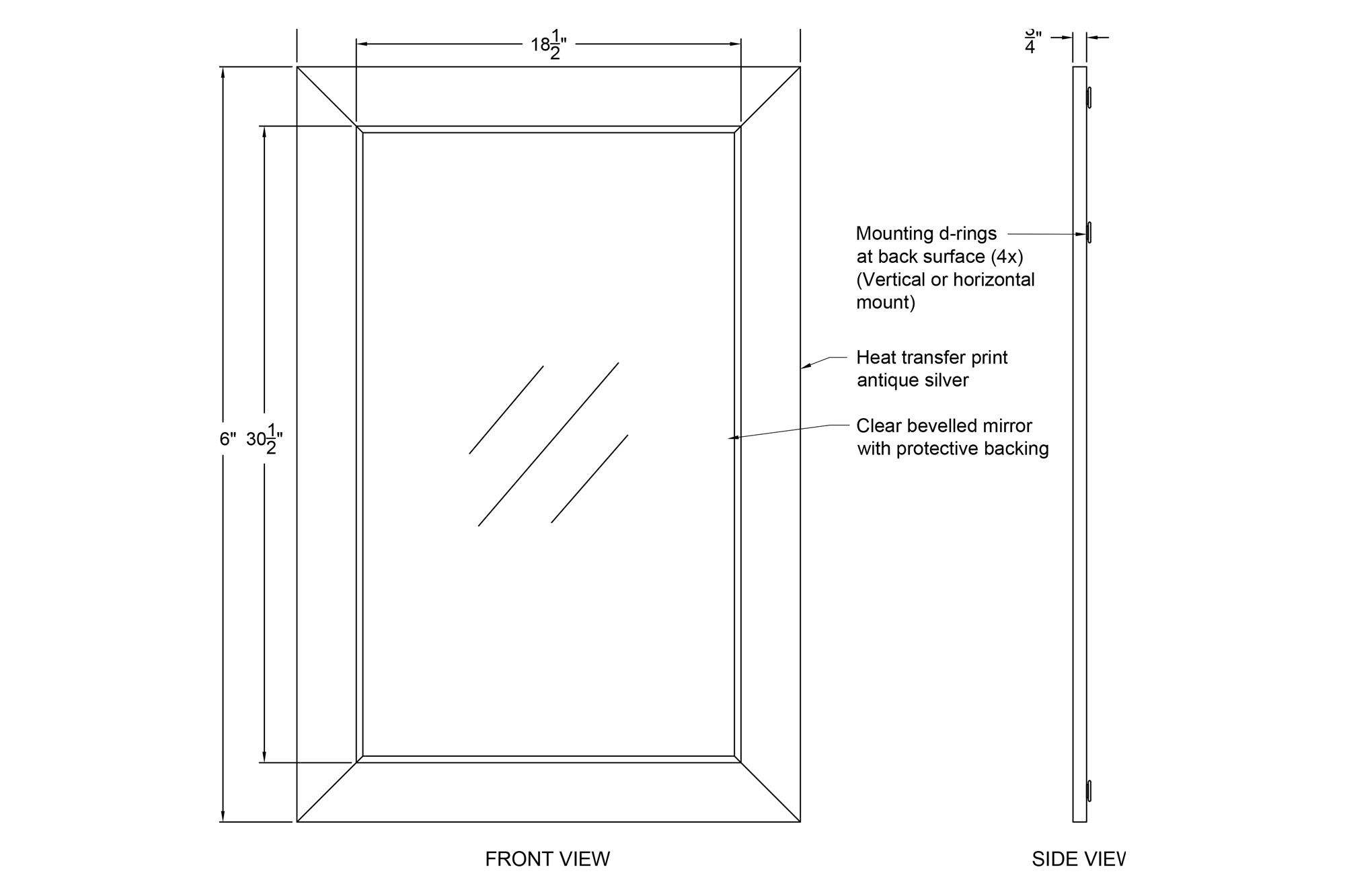 Renwil - Morella Wall Mirror