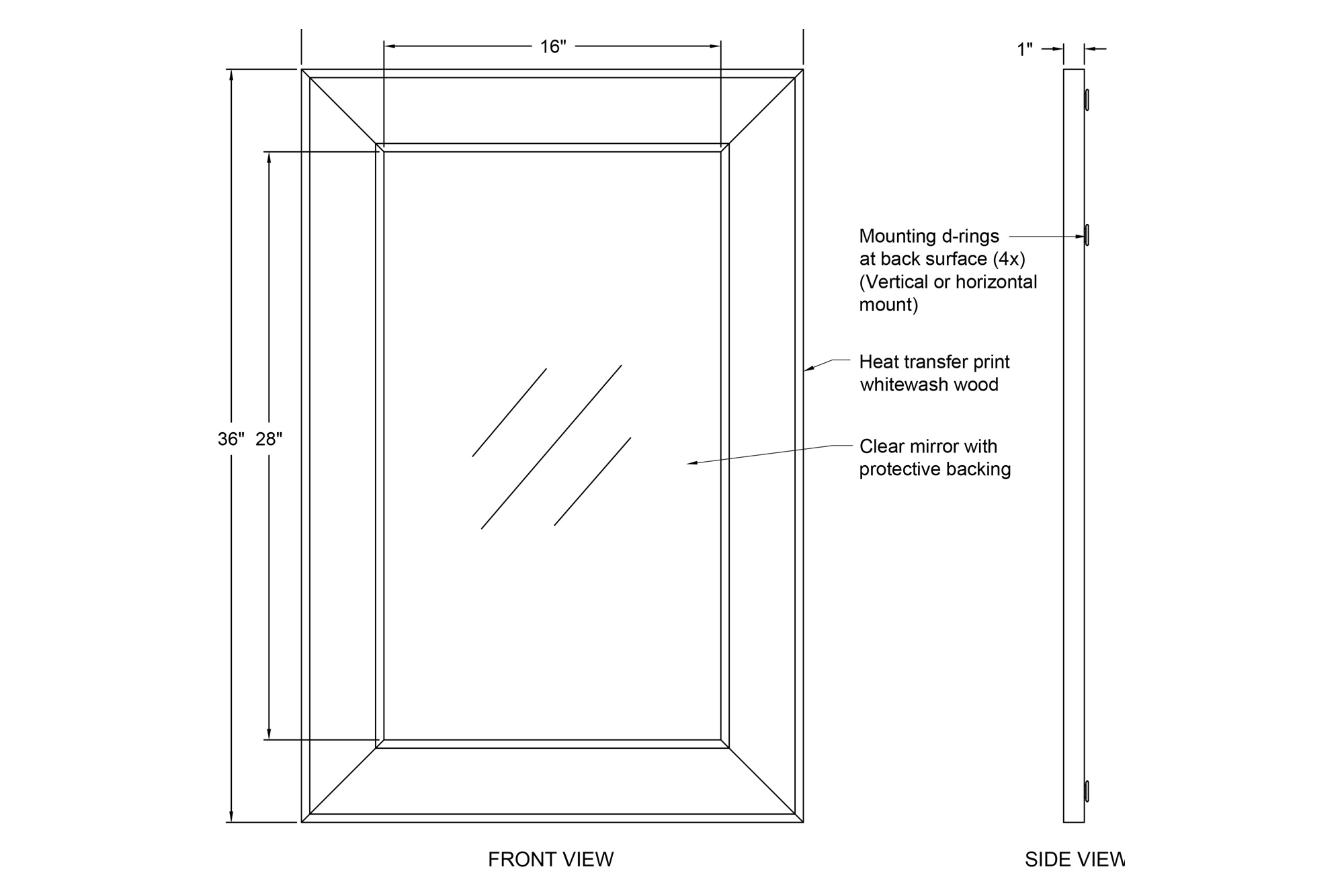 Renwil - Sorel Wall Mirror