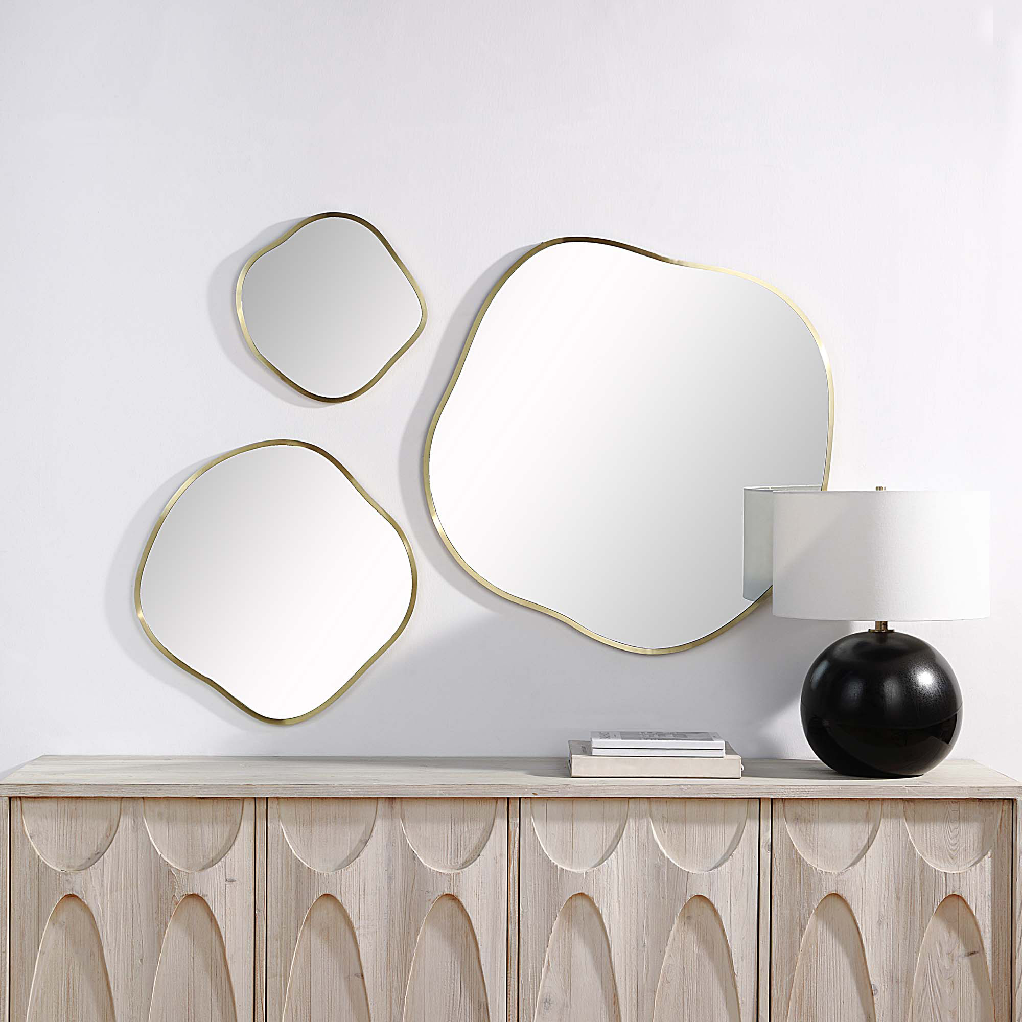 Renwil™ - Nucleus Wall Mirror Set Of 3