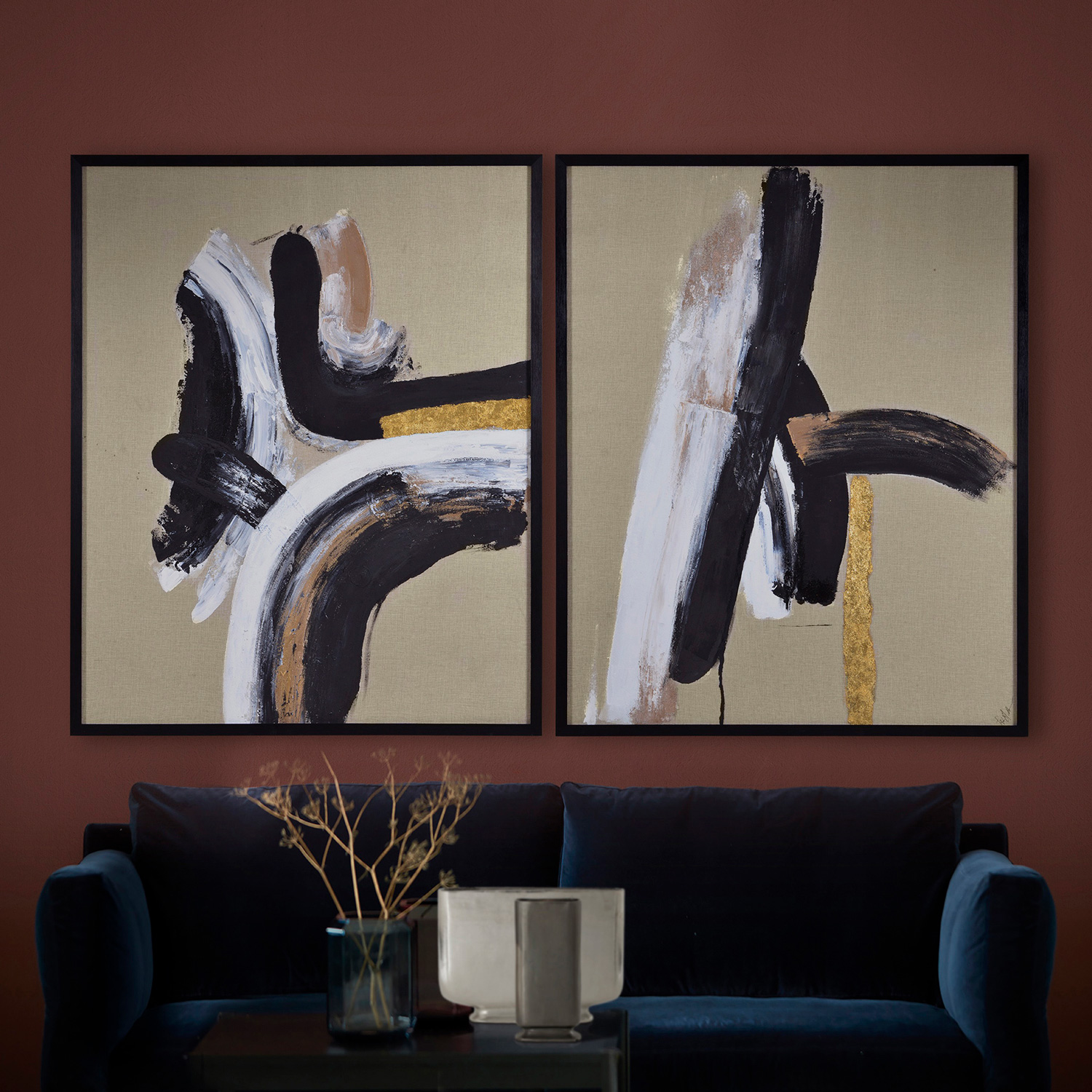 Renwil™ - Ilya Wall Art Set Of 2