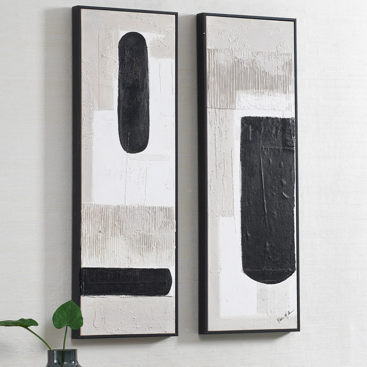 Renwil™ - Dragoni Wall Art Set Of 2