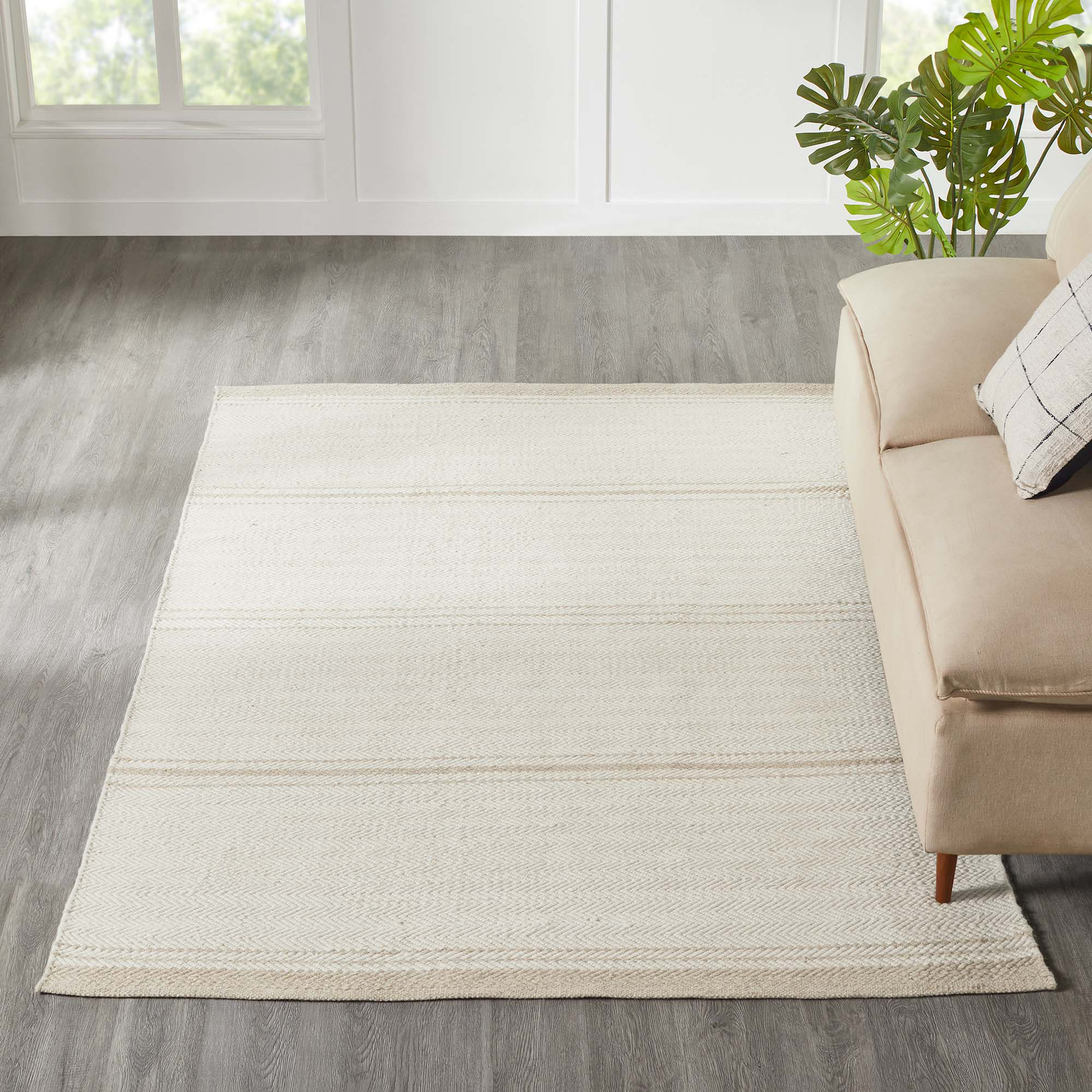 Renwil™ Alice 20001 Rug - Ivory/Beige, 9,1" X 13,1"