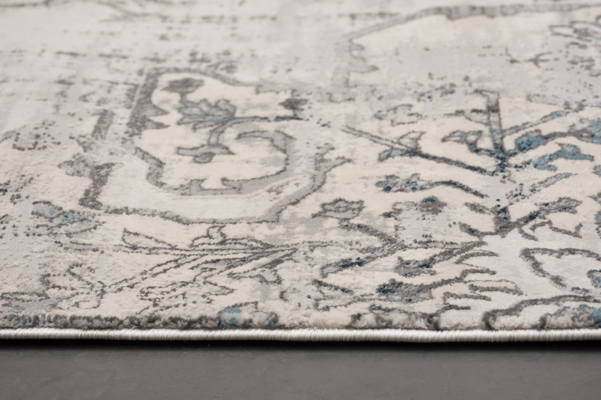 Renwil™ Ariella 18390 Rug - Gray/Blue, 11,1" X 15,1"