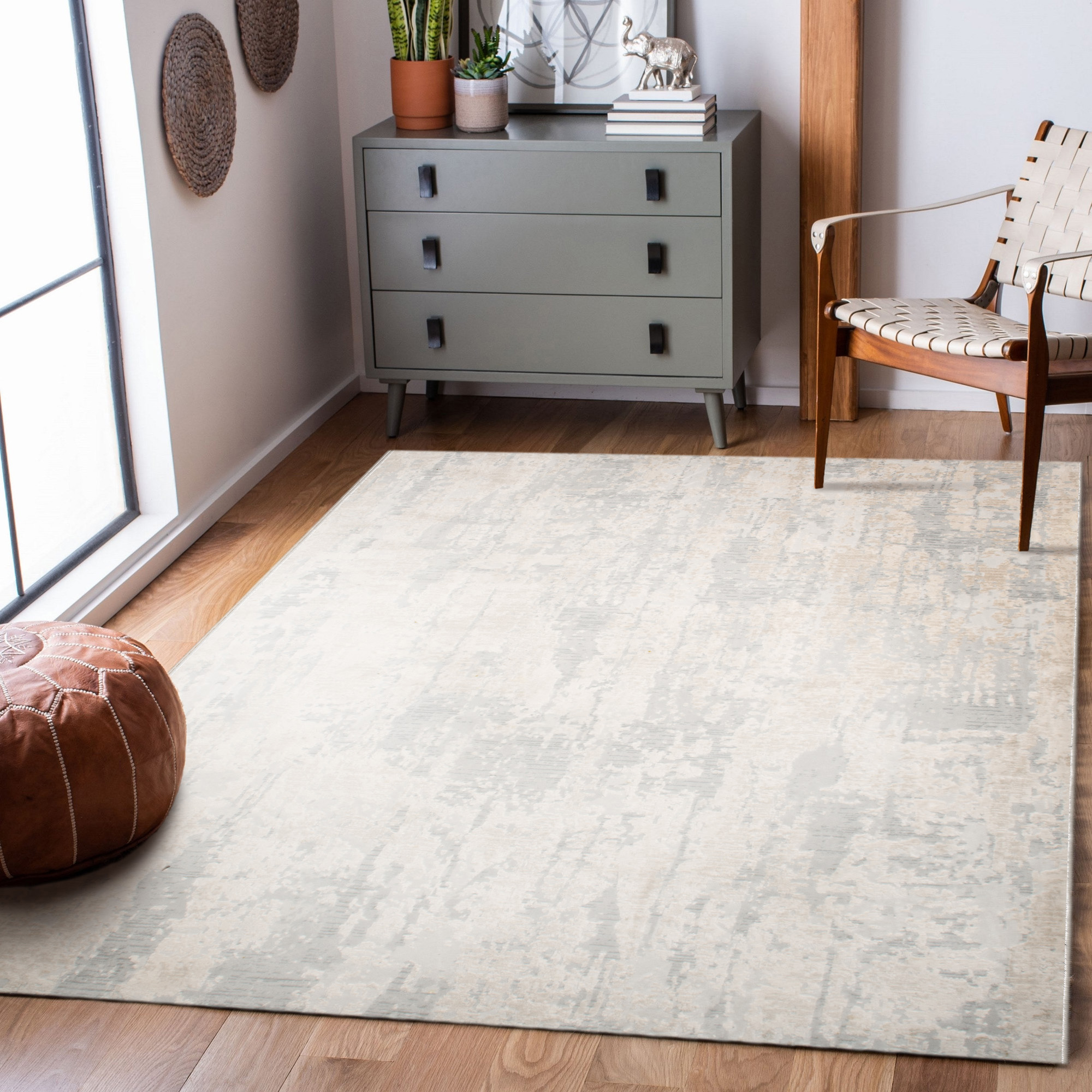 Renwil Ariella 18642 Rug - Cream/Gray, 11,1" X 15,1"