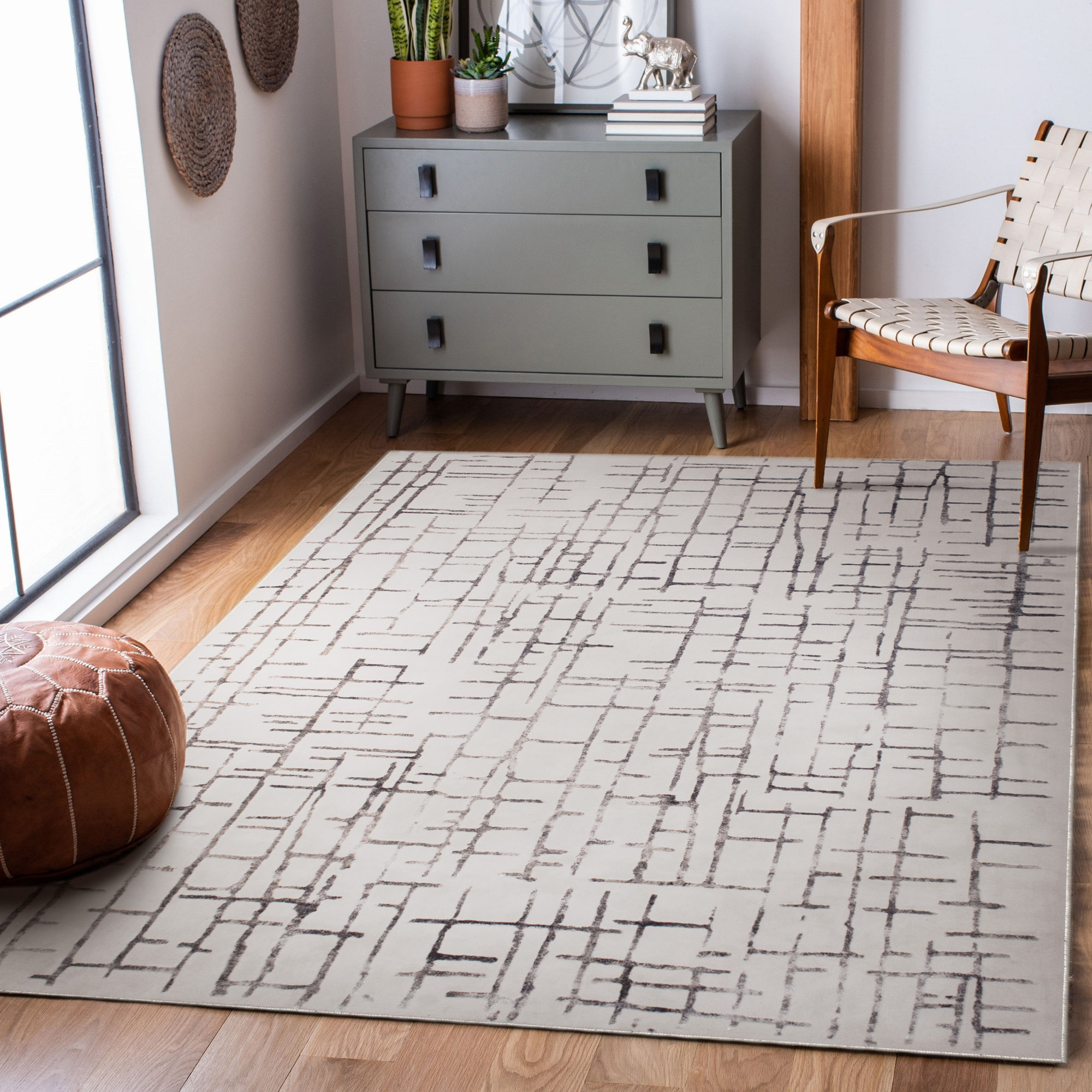 Renwil™ Ariella 20079 Runner Rug - Gray/Blue, 2,7" X 10"