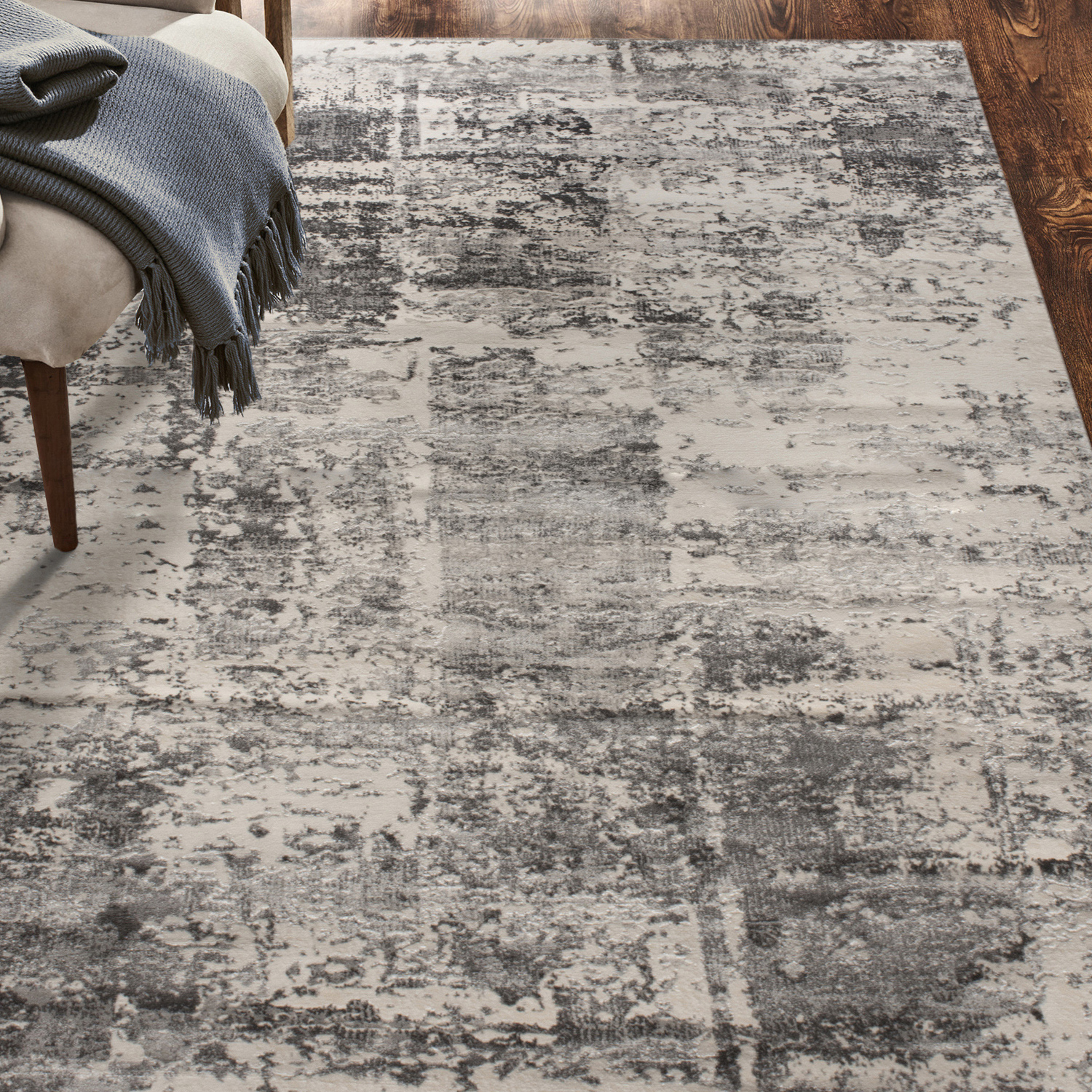 Renwil Ariella 45112 Rug - Gray/Brown, 5,3" X 7,3"