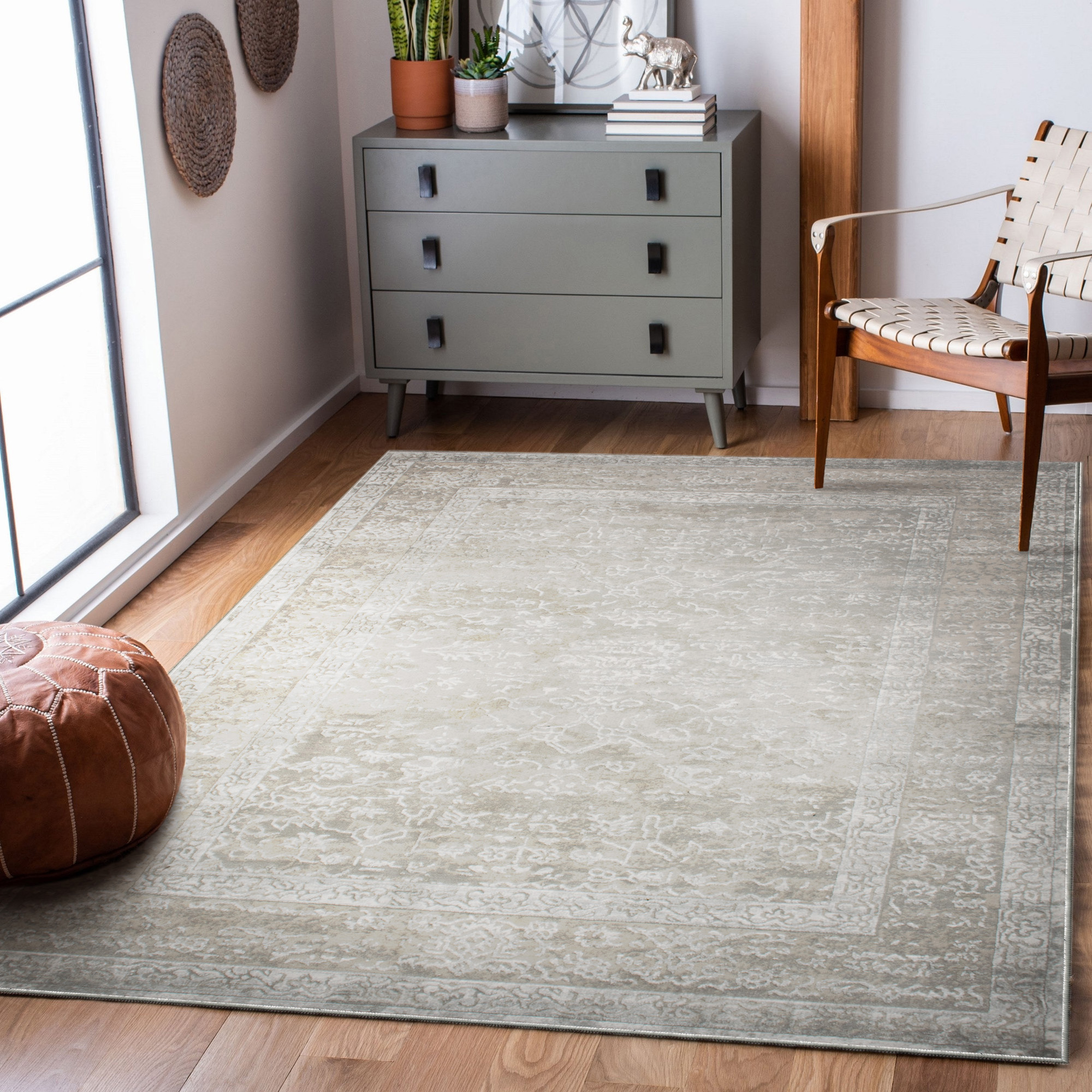 Renwil™ Camila 10184 Rug - Gray Mix, 9,1" X 13,1"