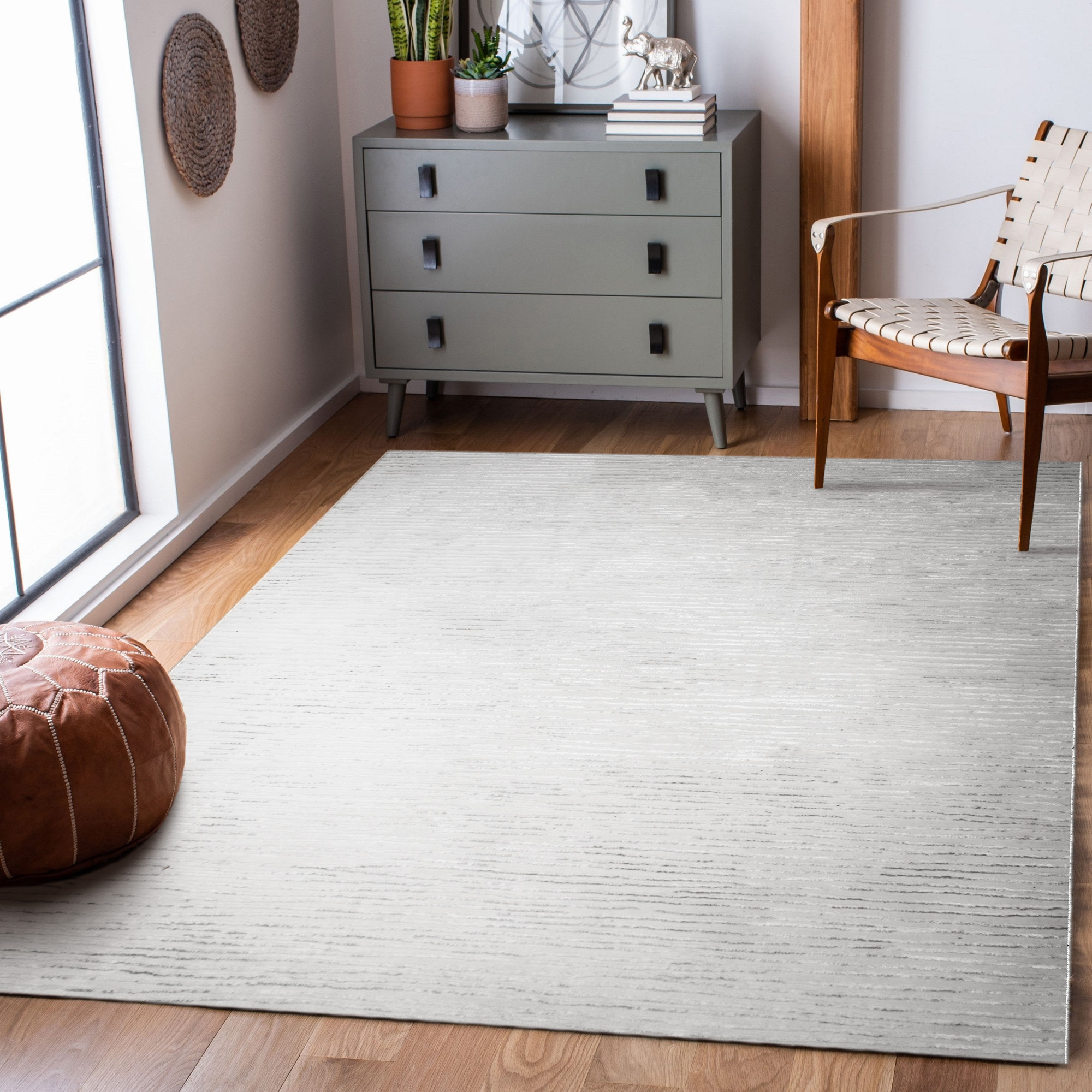 Renwil™ Camila 10188 Rug - Off-White, 9,1" X 13,1"