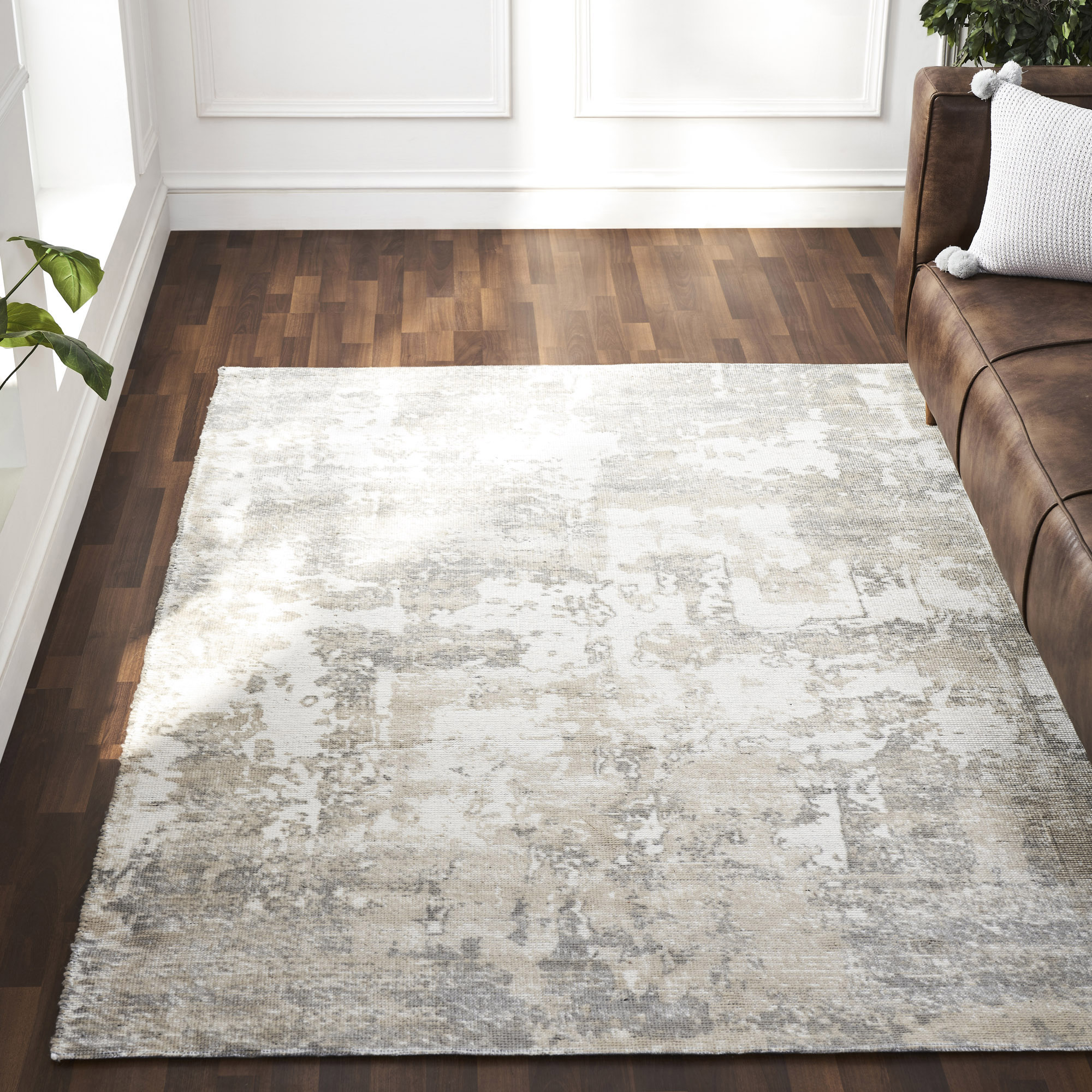 Renwil™ Cusano Rug - Ivory/Beige, 10" X 13"