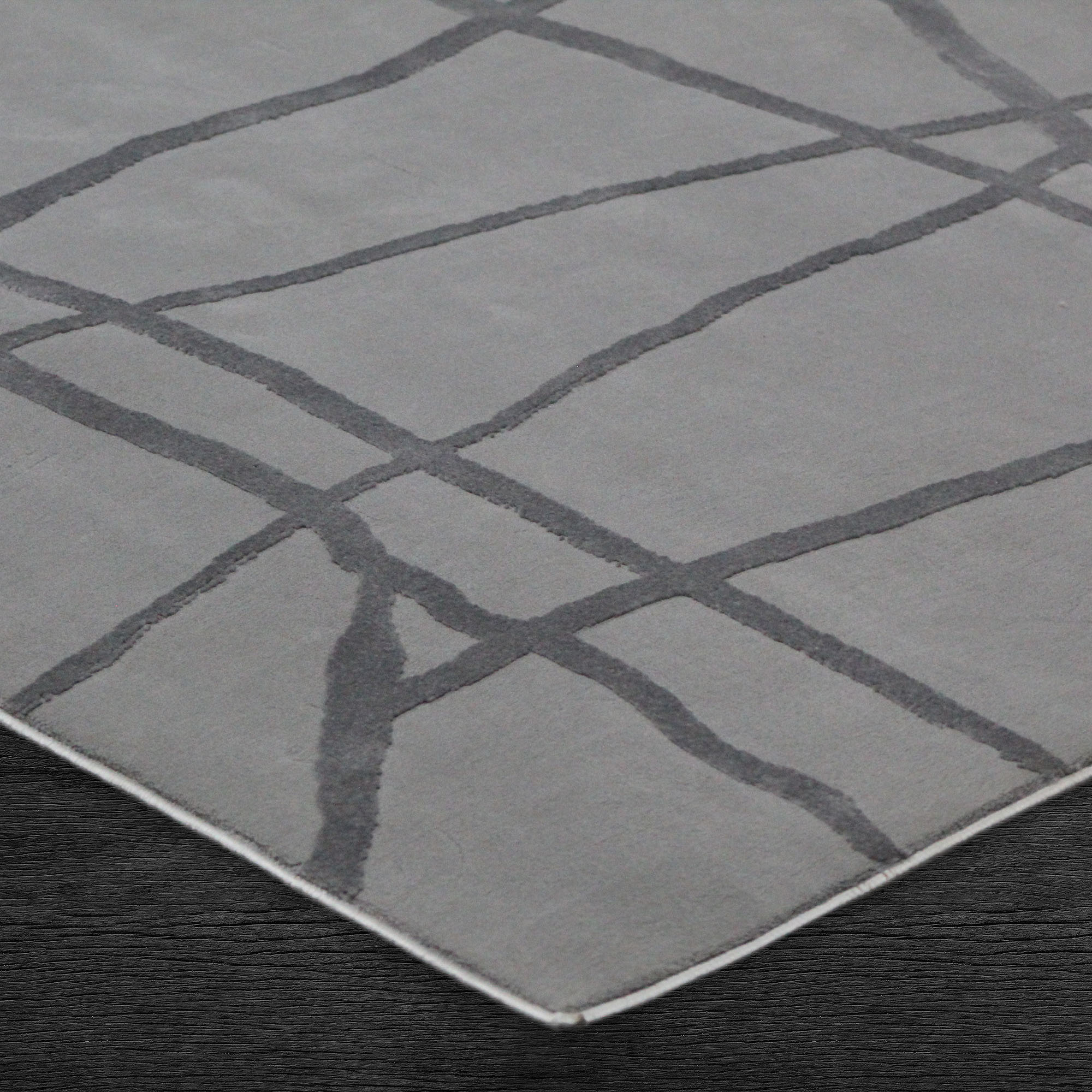 Renwil™ Mantle Rug - Gray/Blue, 3,3" X 4,3"