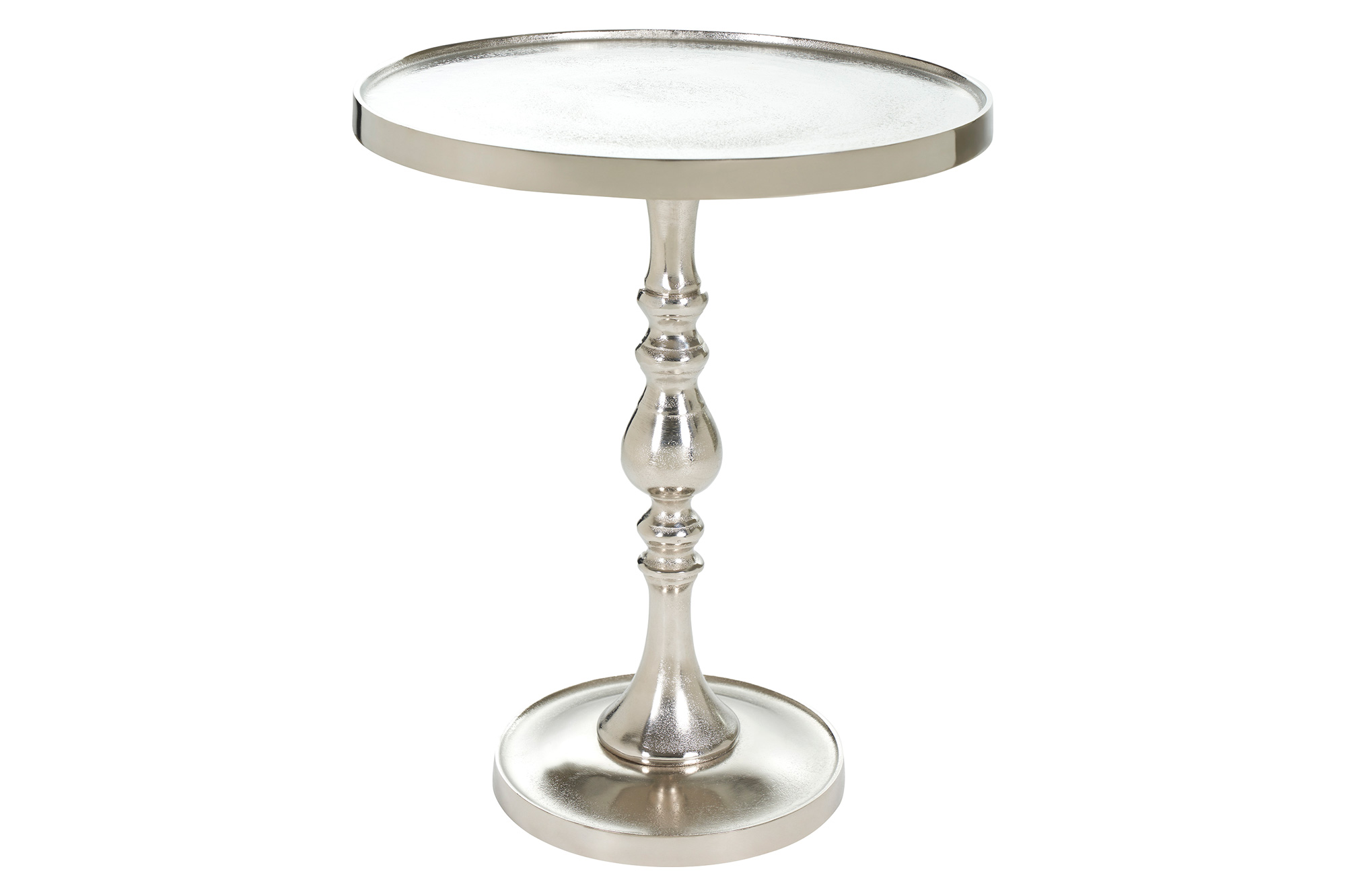 Renwil™ Romina Accent Table - Raw Nickel