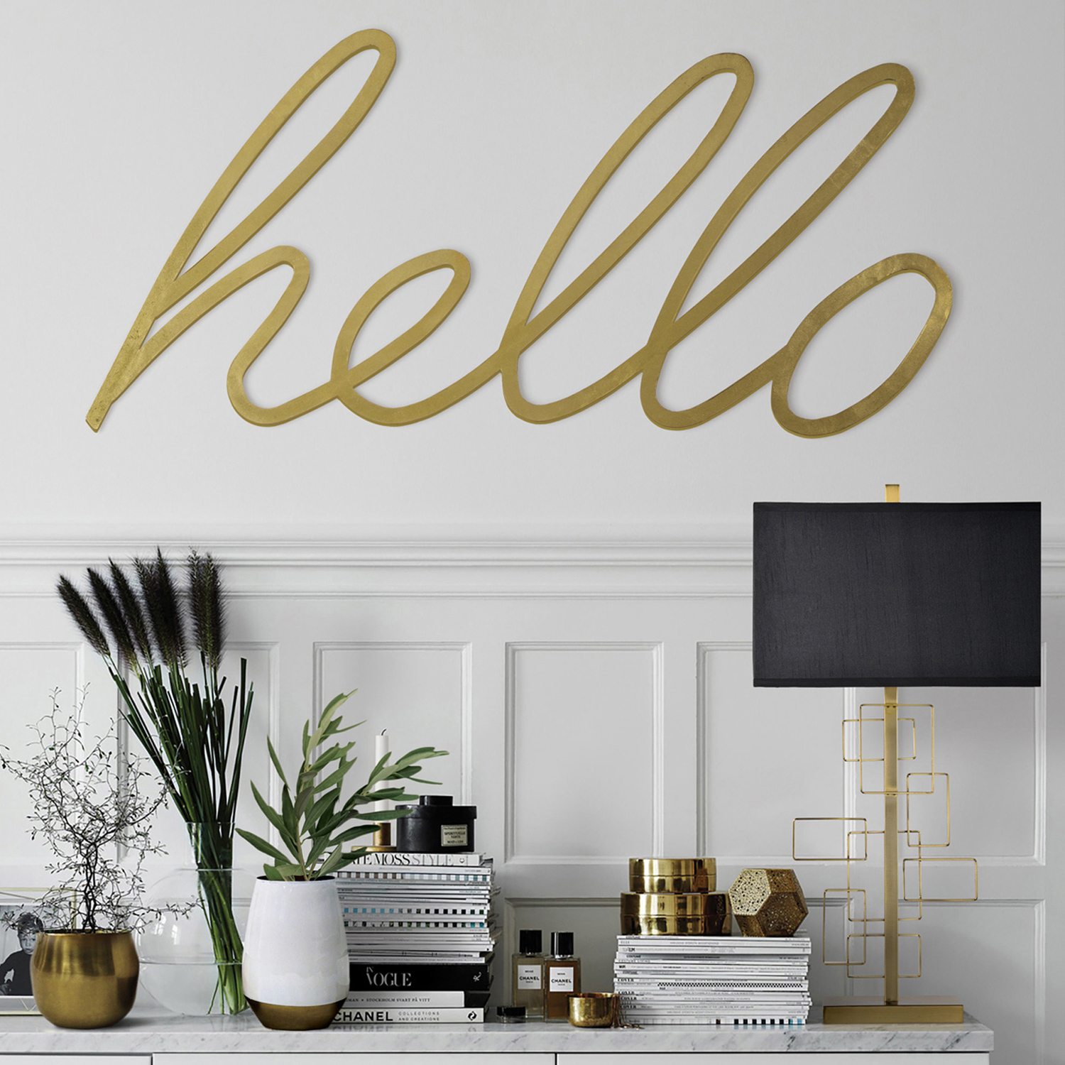 Renwil - Hello Wall Decor