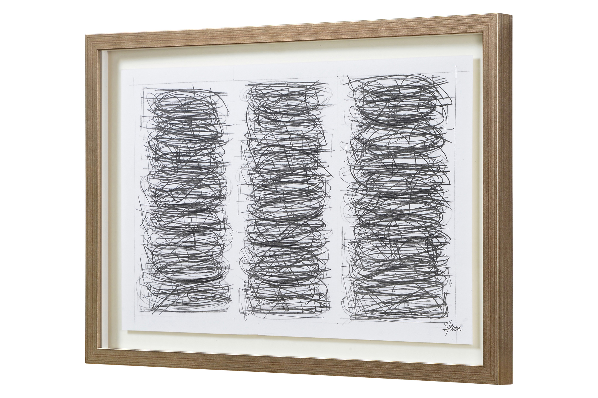 Renwil™ - Studio Line Sketch Wall Art Set Of 4