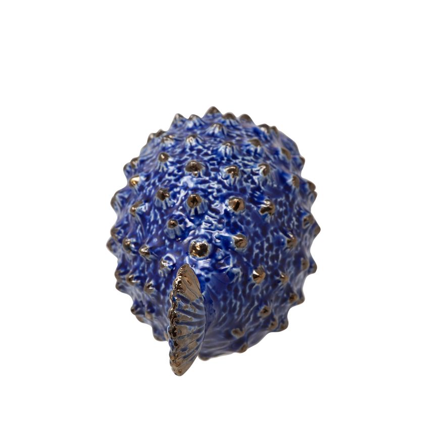 Sagebrook 8" Ceramic Puffer Fish - Blue