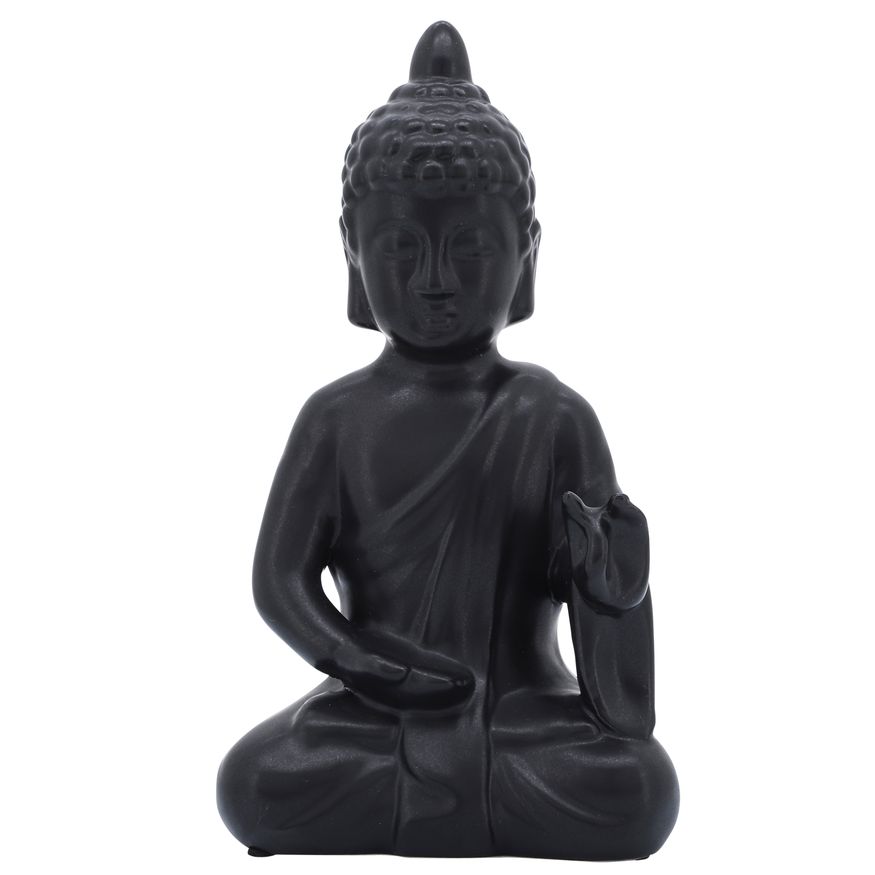 Sagebrook 10" Ceramic Seated Buddha