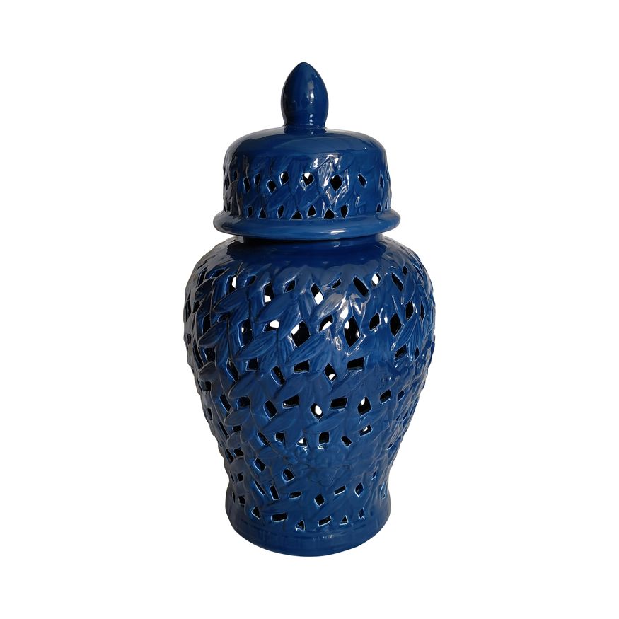 Sagebrook 24" Pierced Temple Jar