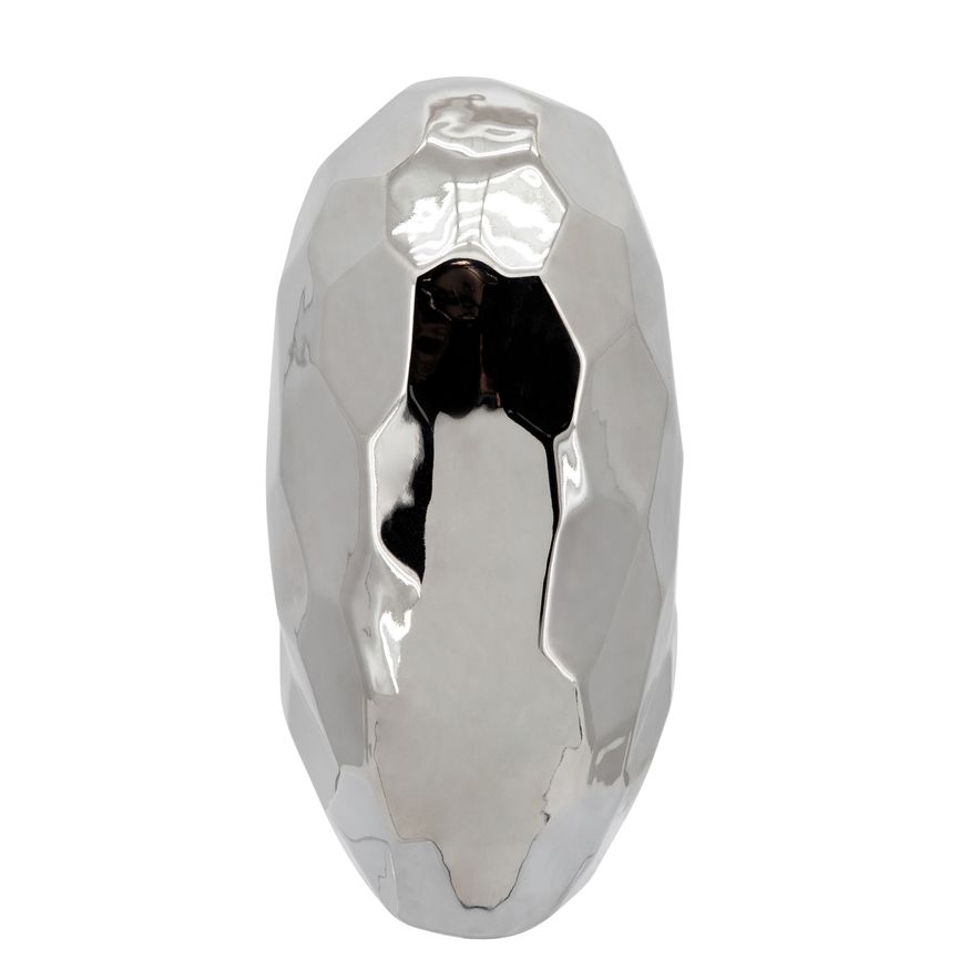 Sagebrook 11" Ceramic Heart - Silver