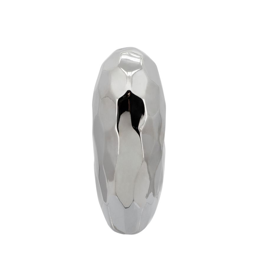 Sagebrook 8" Ceramic Heart - Silver