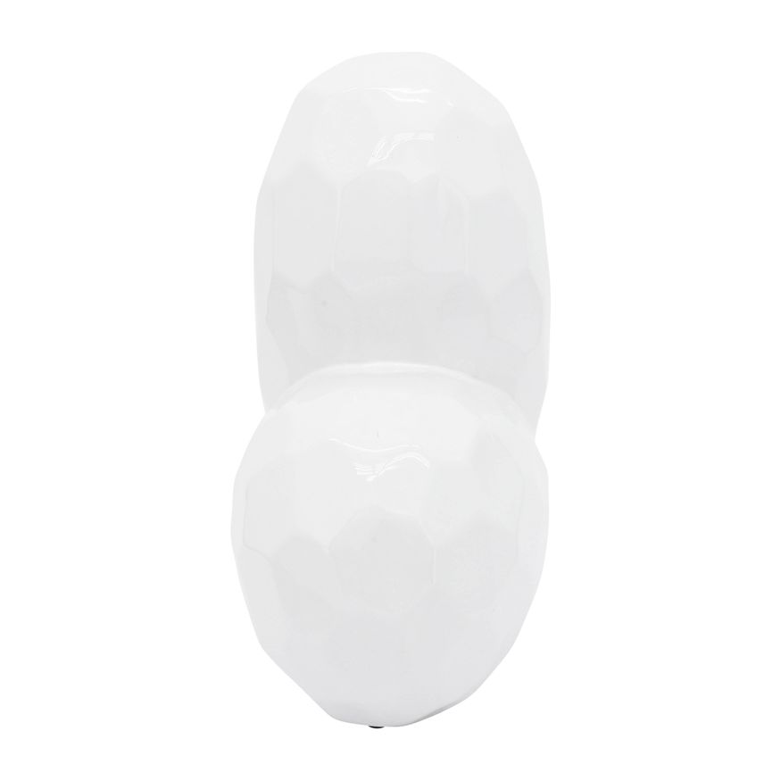 Sagebrook 11" Ceramic Heart - White