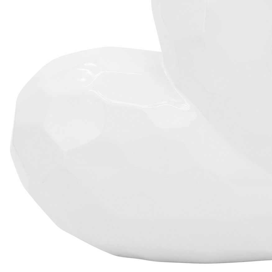 Sagebrook 11" Ceramic Heart - White