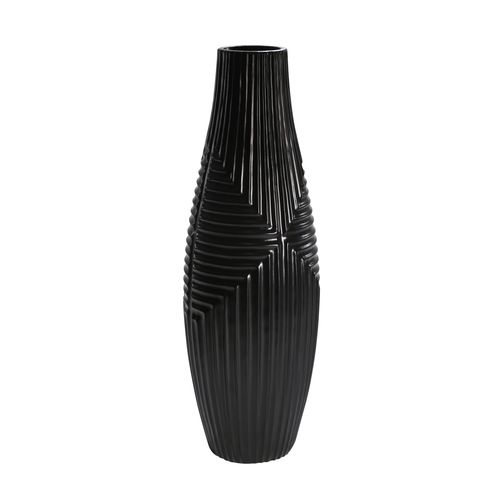 Sagebrook 20" Ceramic Striped Texture Vase